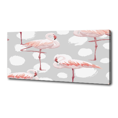Wandbild Flamingos