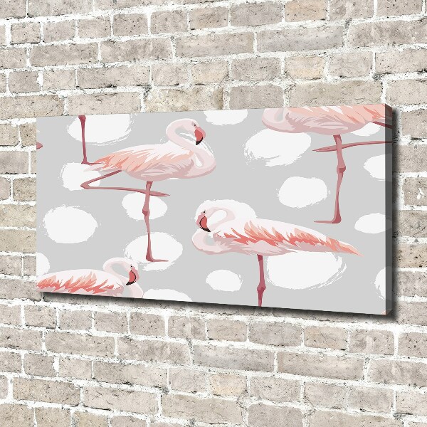 Wandbild Flamingos