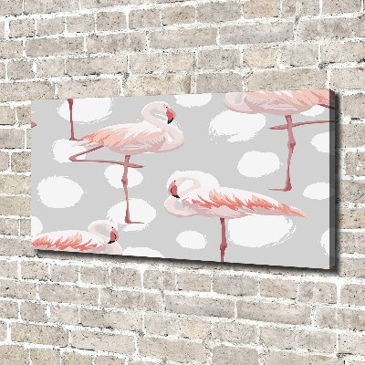Wandbild Flamingos