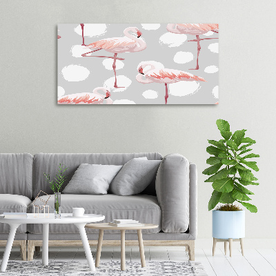 Wandbild Flamingos