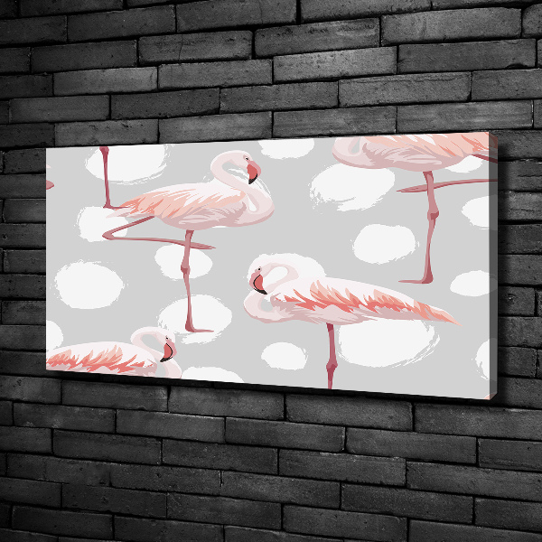 Wandbild Flamingos
