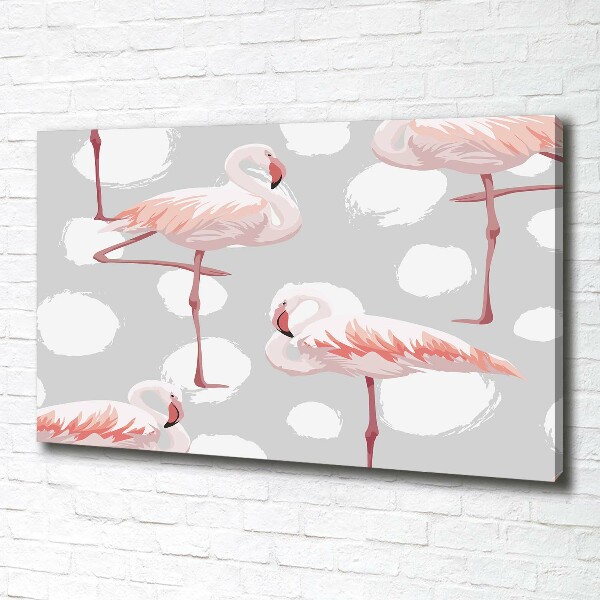 Wandbild Flamingos