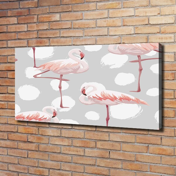 Wandbild Flamingos