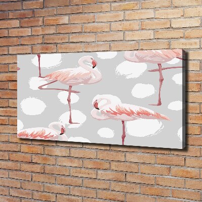 Wandbild Flamingos