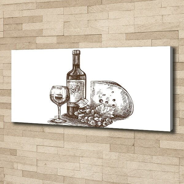 Fotobild Wein und Snacks