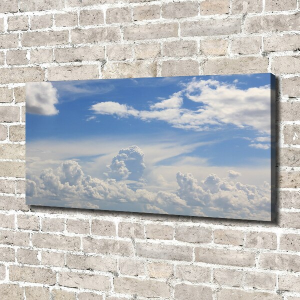 Bild auf leinwand Wolken am Himmel