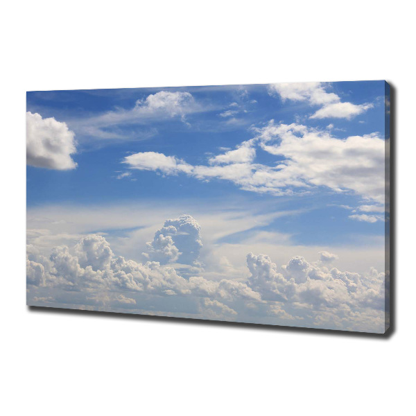 Bild auf leinwand Wolken am Himmel