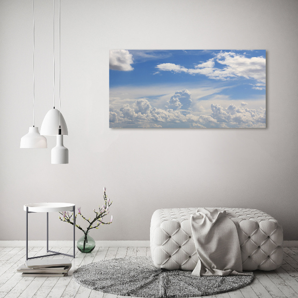 Bild auf leinwand Wolken am Himmel