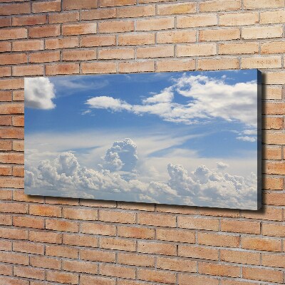 Bild auf leinwand Wolken am Himmel