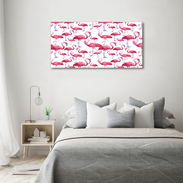 Bild auf leinwand Flamingos
