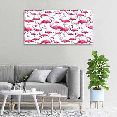 Bild auf leinwand Flamingos