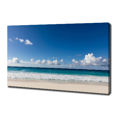 Fotobild Strand der Seychellen