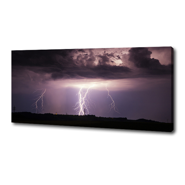Wandbild Gewitter