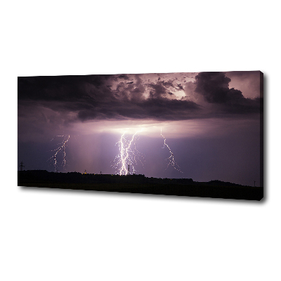 Wandbild Gewitter