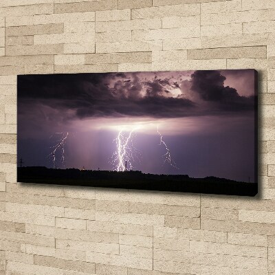 Wandbild Gewitter