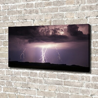 Wandbild Gewitter