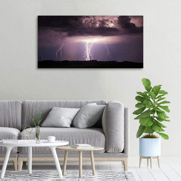 Wandbild Gewitter