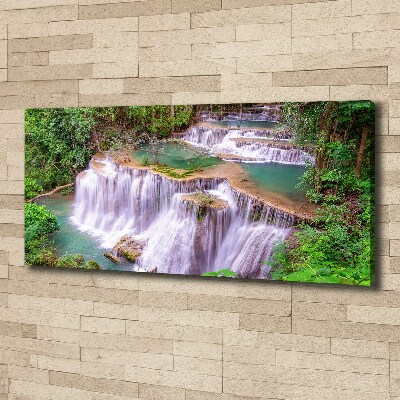 Bild auf leinwand Thailand Wasserfall