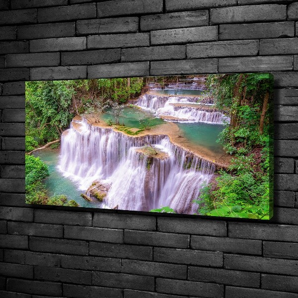 Bild auf leinwand Thailand Wasserfall