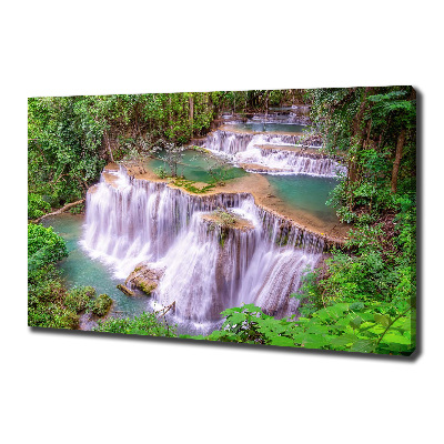 Bild auf leinwand Thailand Wasserfall
