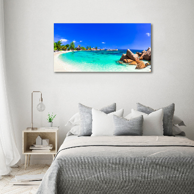Fotobild Strand der Seychellen