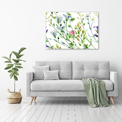 Bild auf leinwand Wildblumen