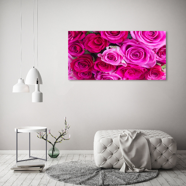 Fotobild Strauß aus rosa Rosen