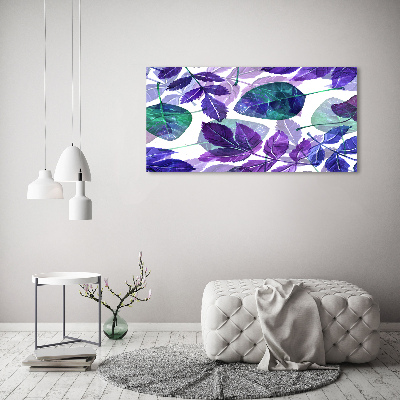 Bild auf leinwand Bunte Blätter