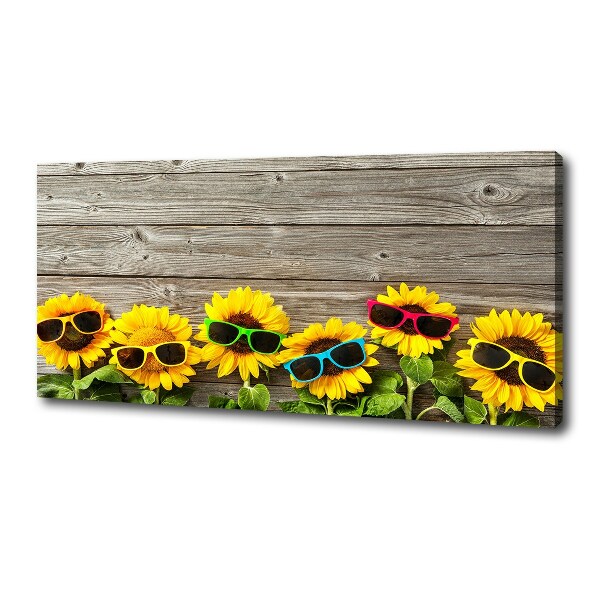 Wandbild Sonnenblumen