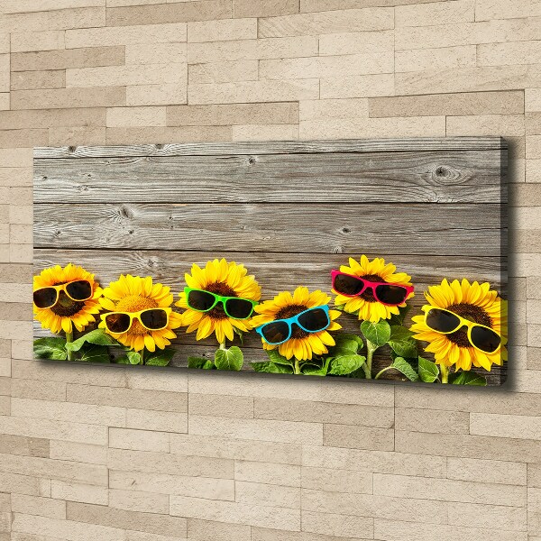 Wandbild Sonnenblumen