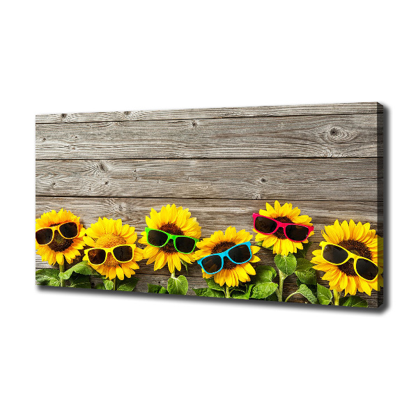 Wandbild Sonnenblumen