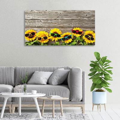 Wandbild Sonnenblumen