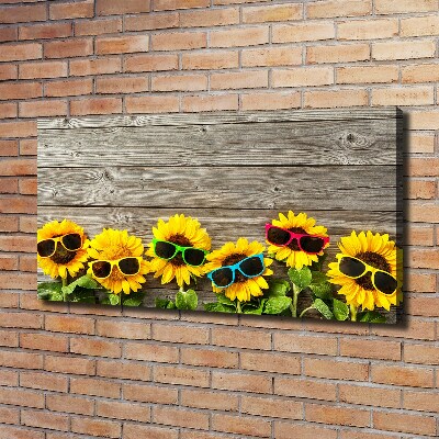 Wandbild Sonnenblumen