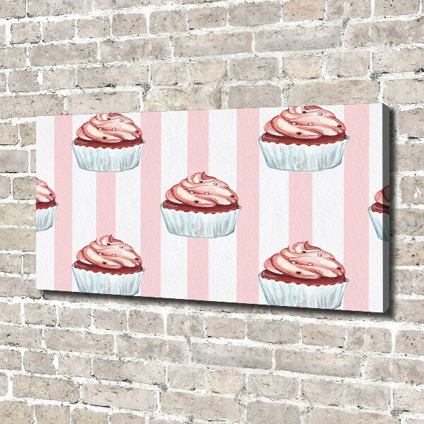 Bild auf leinwand Cupcakes