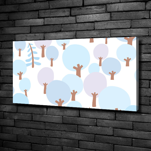 Fotobild Bunte Bäume