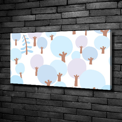 Fotobild Bunte Bäume