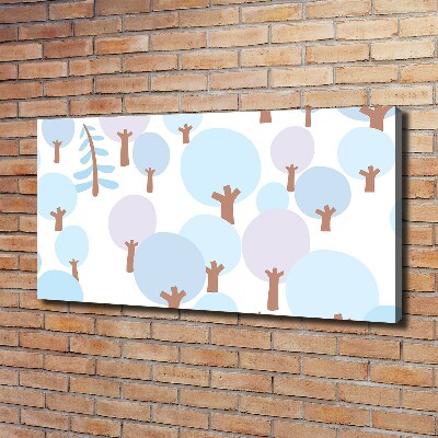 Fotobild Bunte Bäume