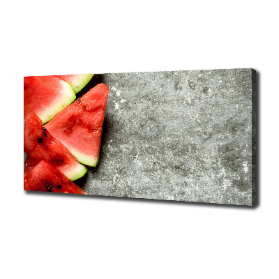 Wandbild Geschnittene Wassermelone