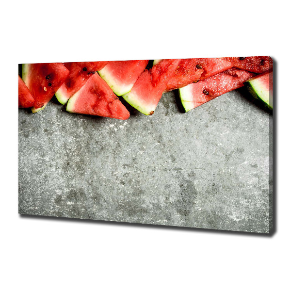 Wandbild Geschnittene Wassermelone