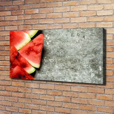 Wandbild Geschnittene Wassermelone