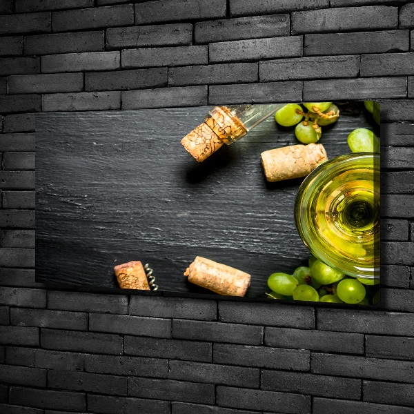 Fotobild Weißwein und Früchte