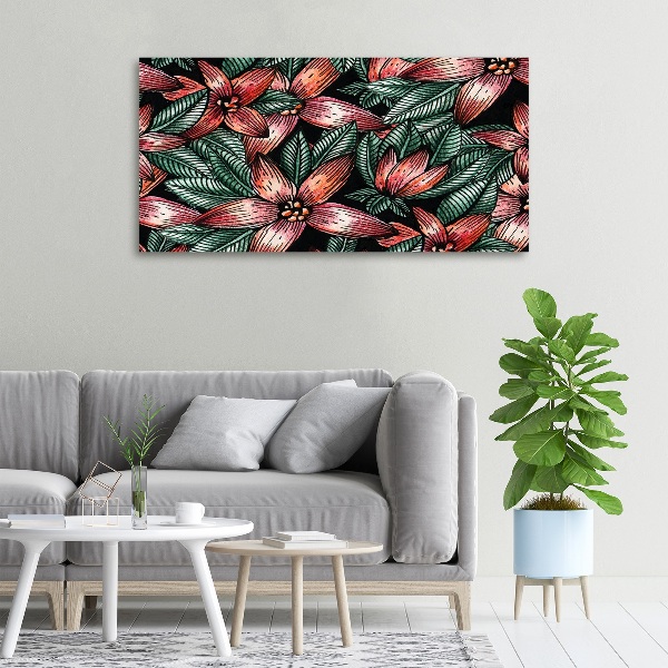 Fotobild Blumenmuster