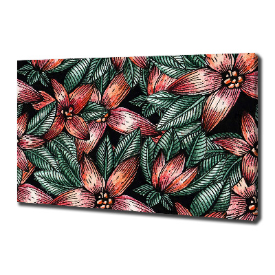 Fotobild Blumenmuster