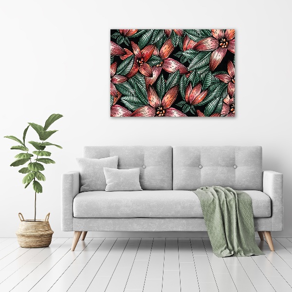 Fotobild Blumenmuster