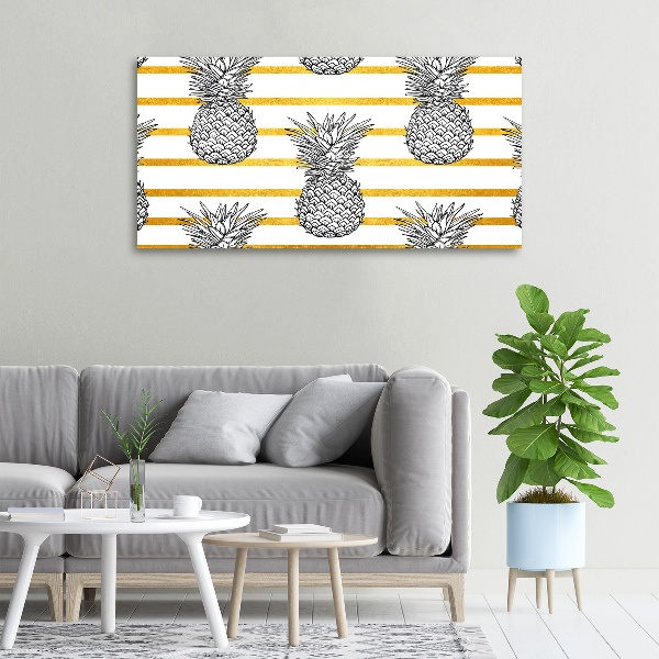 Fotobild Ananasstreifen