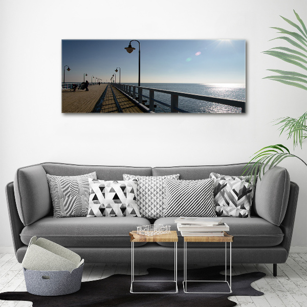 Wandbild Pier in Gdynia
