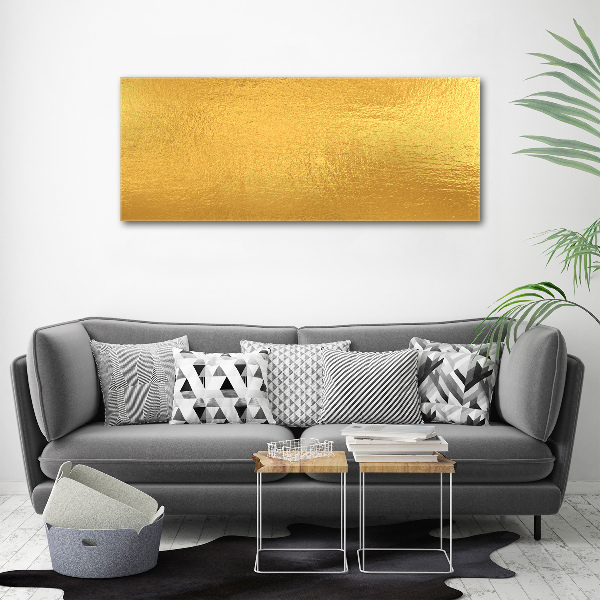 Wandbild Goldfolienhintergrund