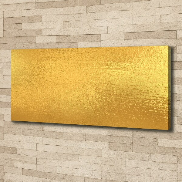 Wandbild Goldfolienhintergrund