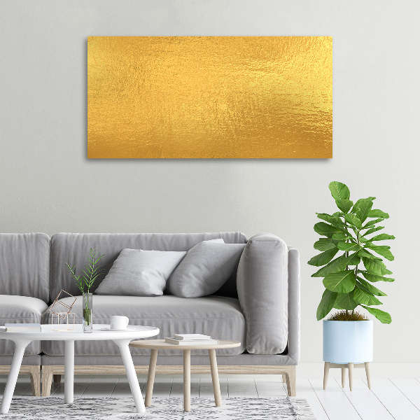 Wandbild Goldfolienhintergrund