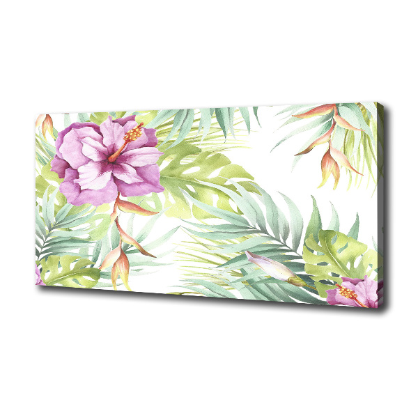 Bild auf leinwand Hawaiianische Blumen